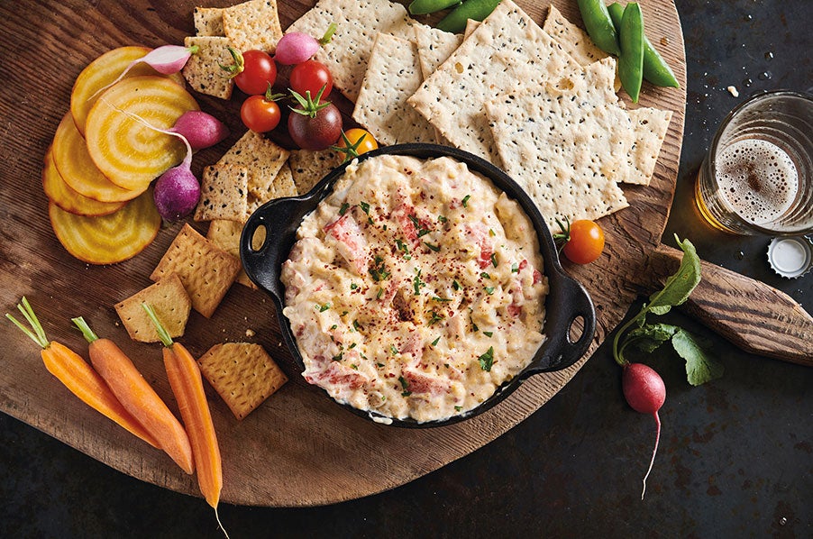 Crab Delights® Artichoke & Pimento Dip | Louis Kemp | Recipes | Trident